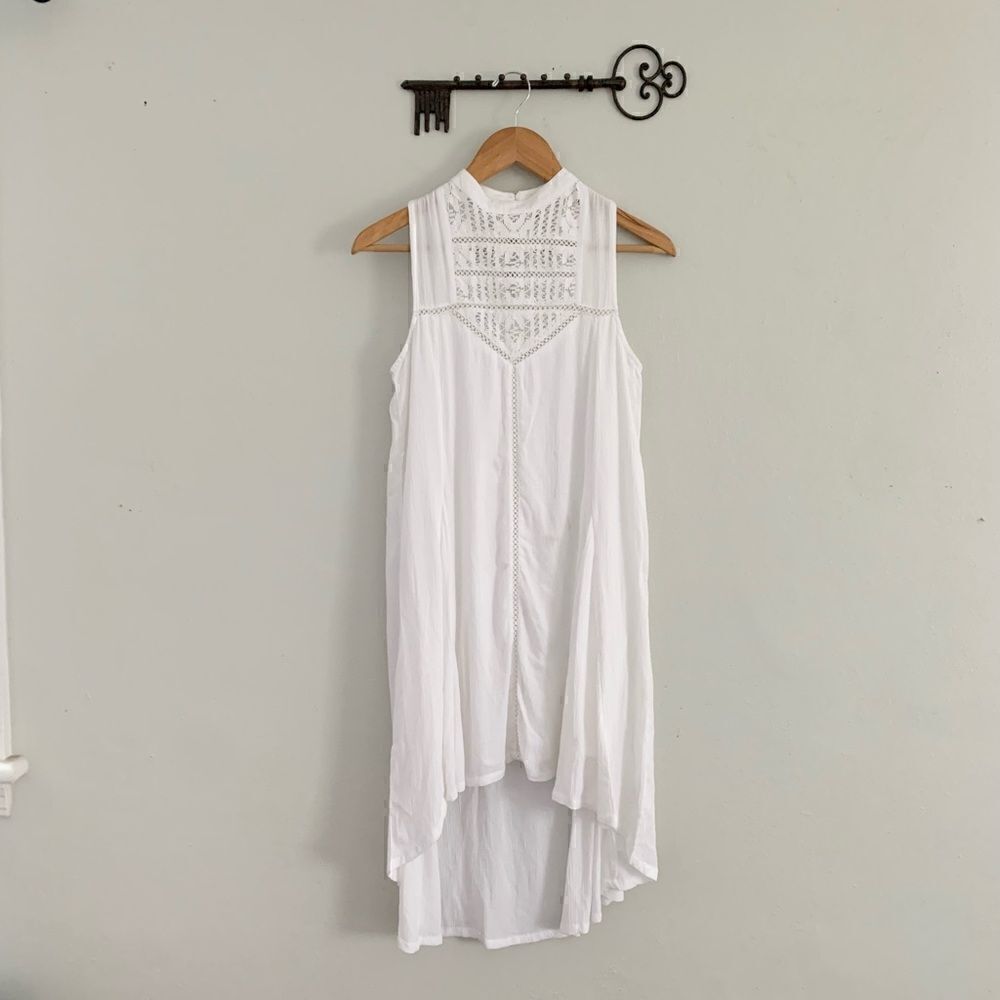 O’neill sleeveless lace high-low summer beach dress size XS